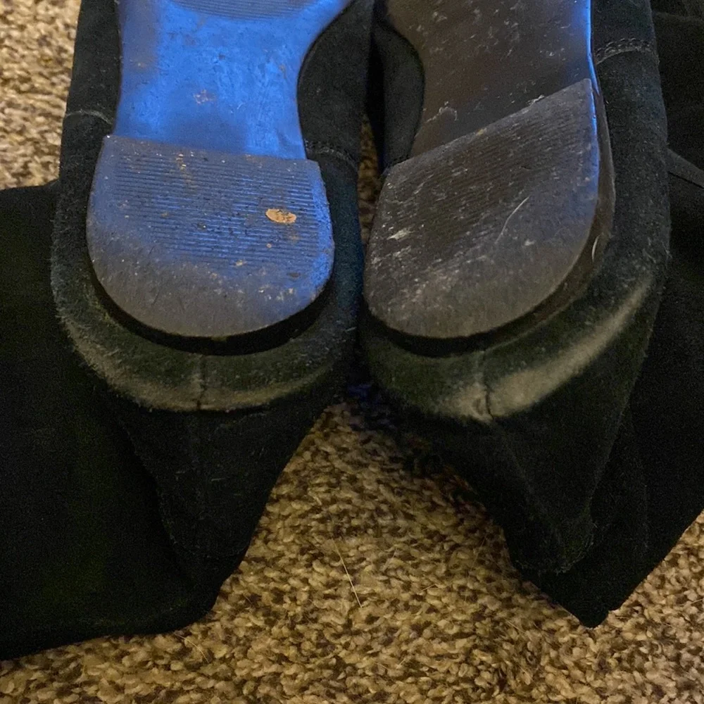 Black Suede Boots